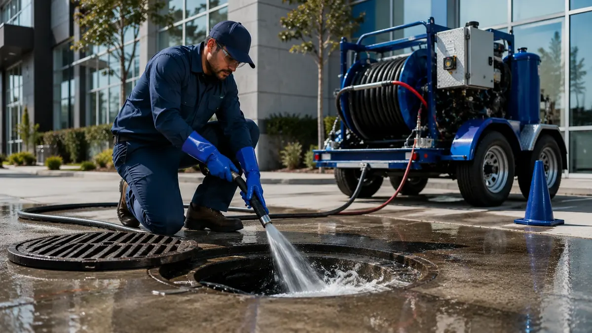 Commercial Hydro Jet Drain Cleaning in Joshua Tree