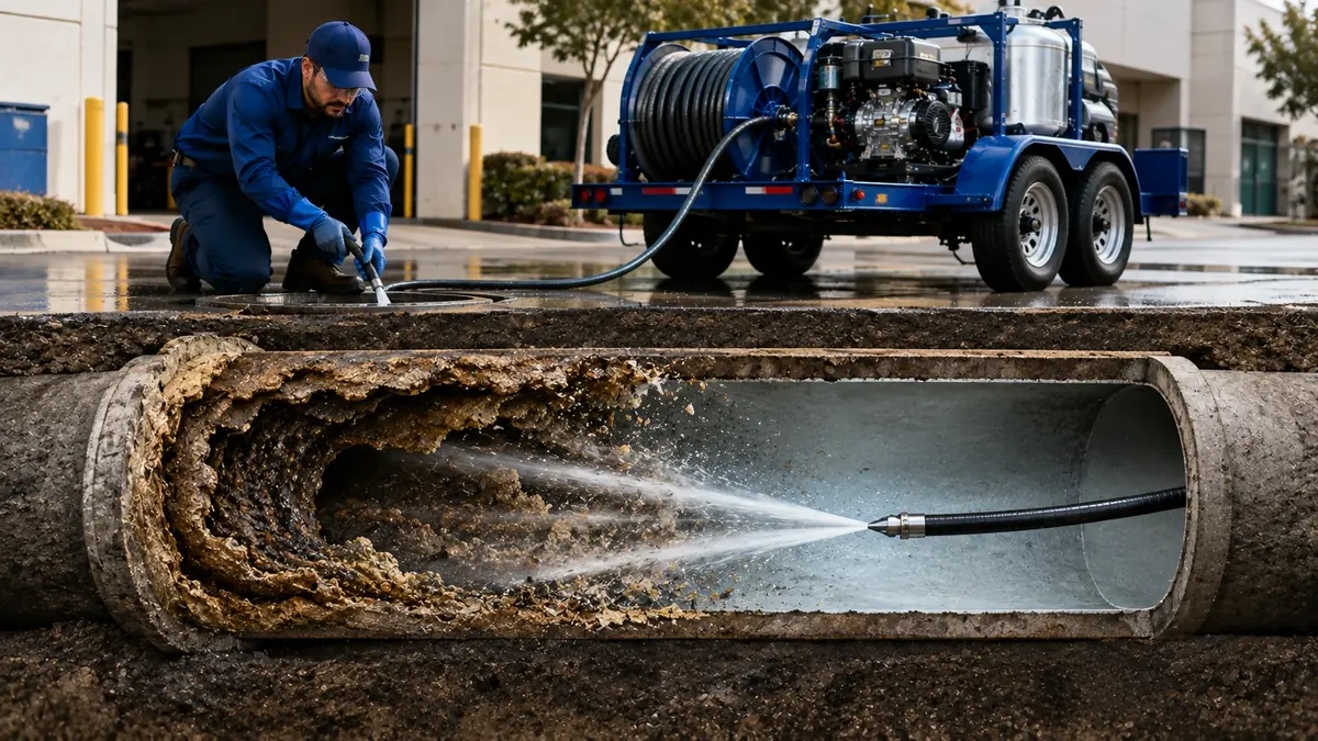 Sewer Pipe Descaling in Joshua Tree